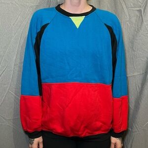 Vintage Generation Love Blue and Black Sweatshirt